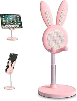 The Hot Selling Cute Bunny Telescopic Desktop Phone Holder