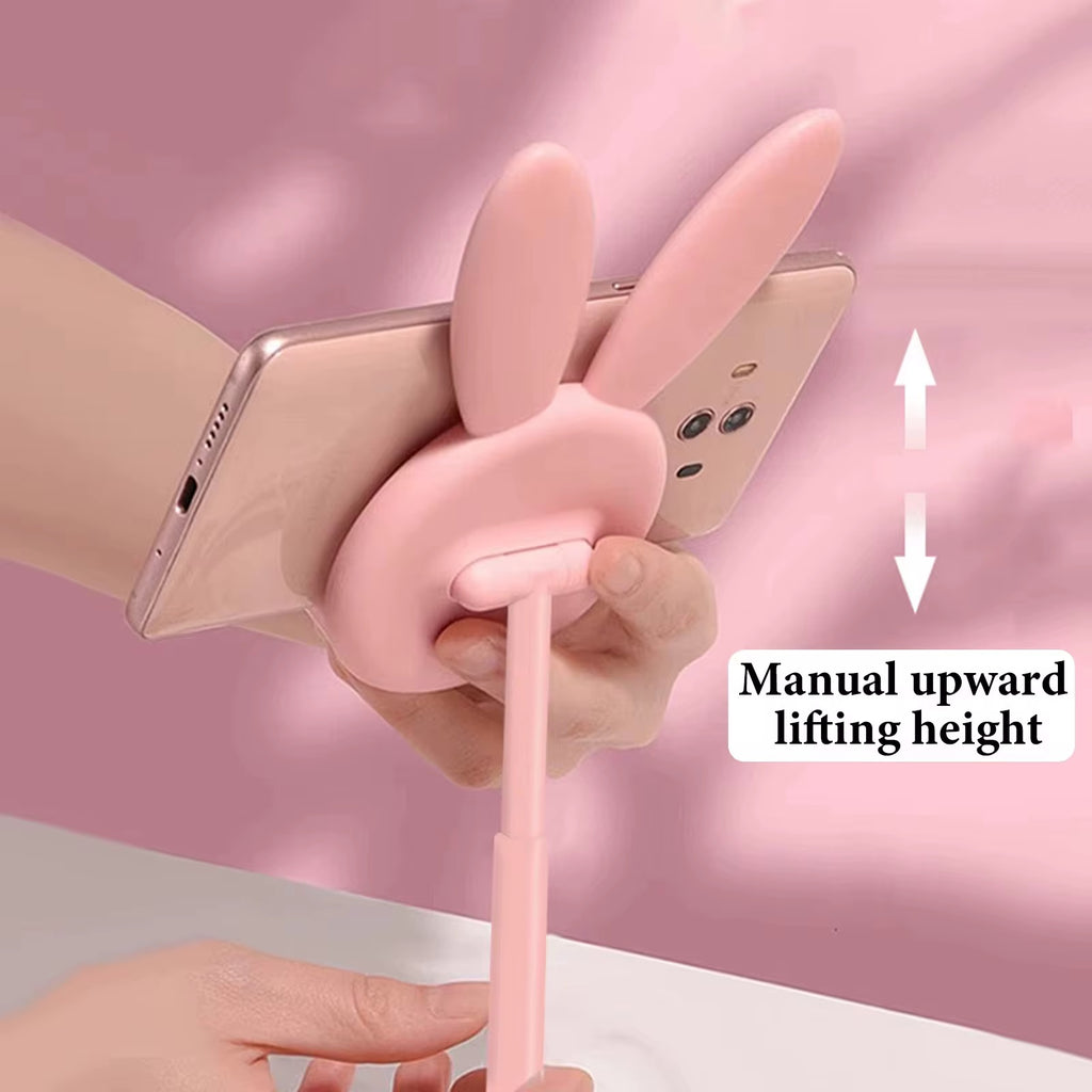 The Hot Selling Cute Bunny Telescopic Desktop Phone Holder