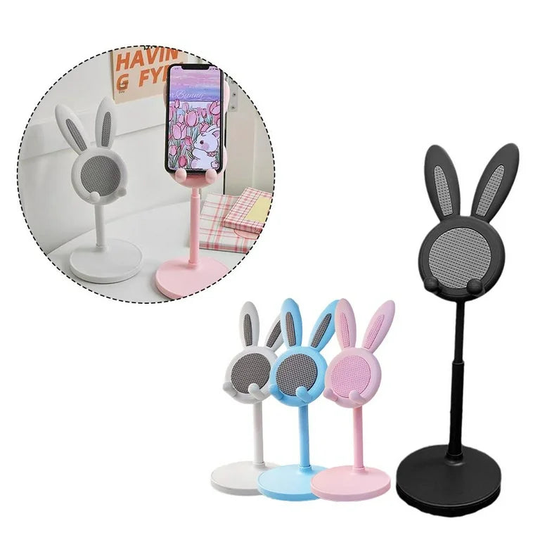 The Hot Selling Cute Bunny Telescopic Desktop Phone Holder