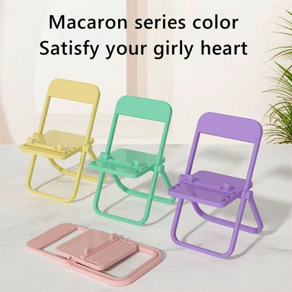 The Portable Universal Phone Holder Mini Chair Desk Stand
