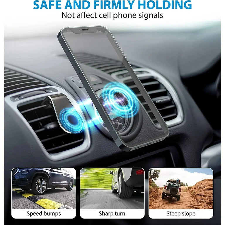 The Universal Magnetic Air Vent Car Dashboard Clip Mobile Phone Stand