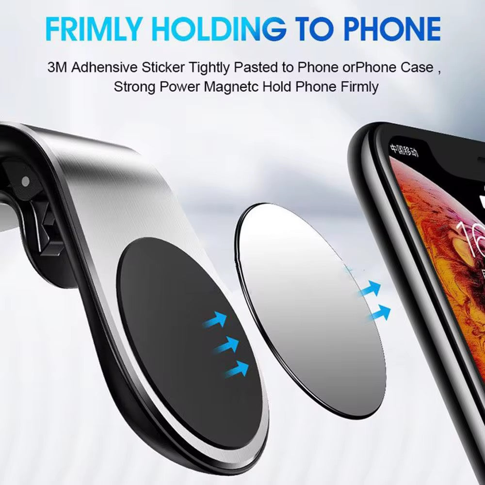The Universal Magnetic Air Vent Car Dashboard Clip Mobile Phone Stand