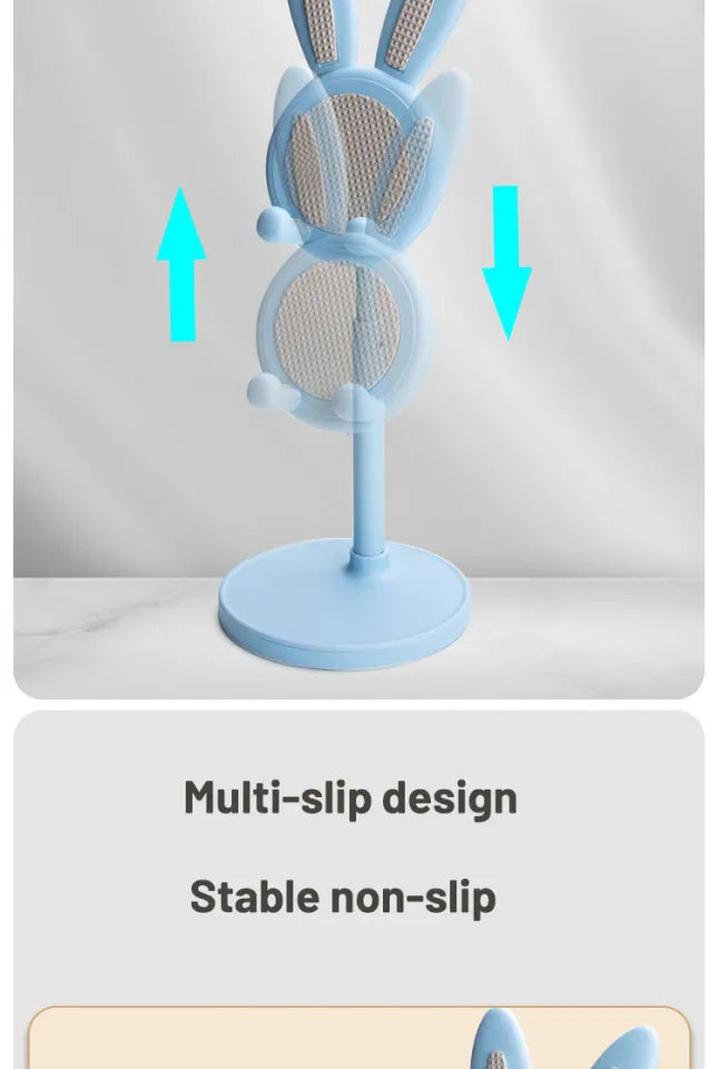 The Hot Selling Cute Bunny Telescopic Desktop Phone Holder