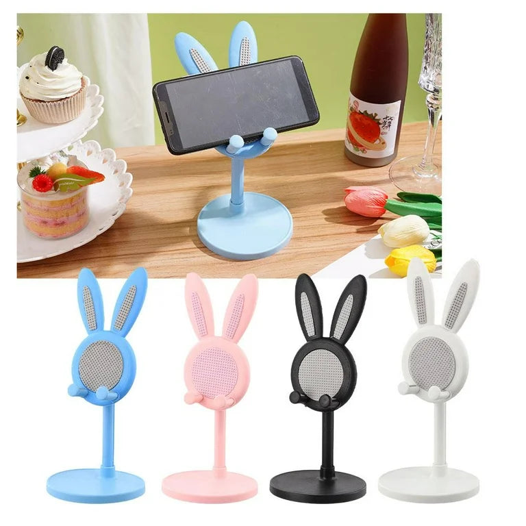 The Hot Selling Cute Bunny Telescopic Desktop Phone Holder