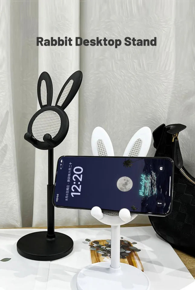 The Hot Selling Cute Bunny Telescopic Desktop Phone Holder