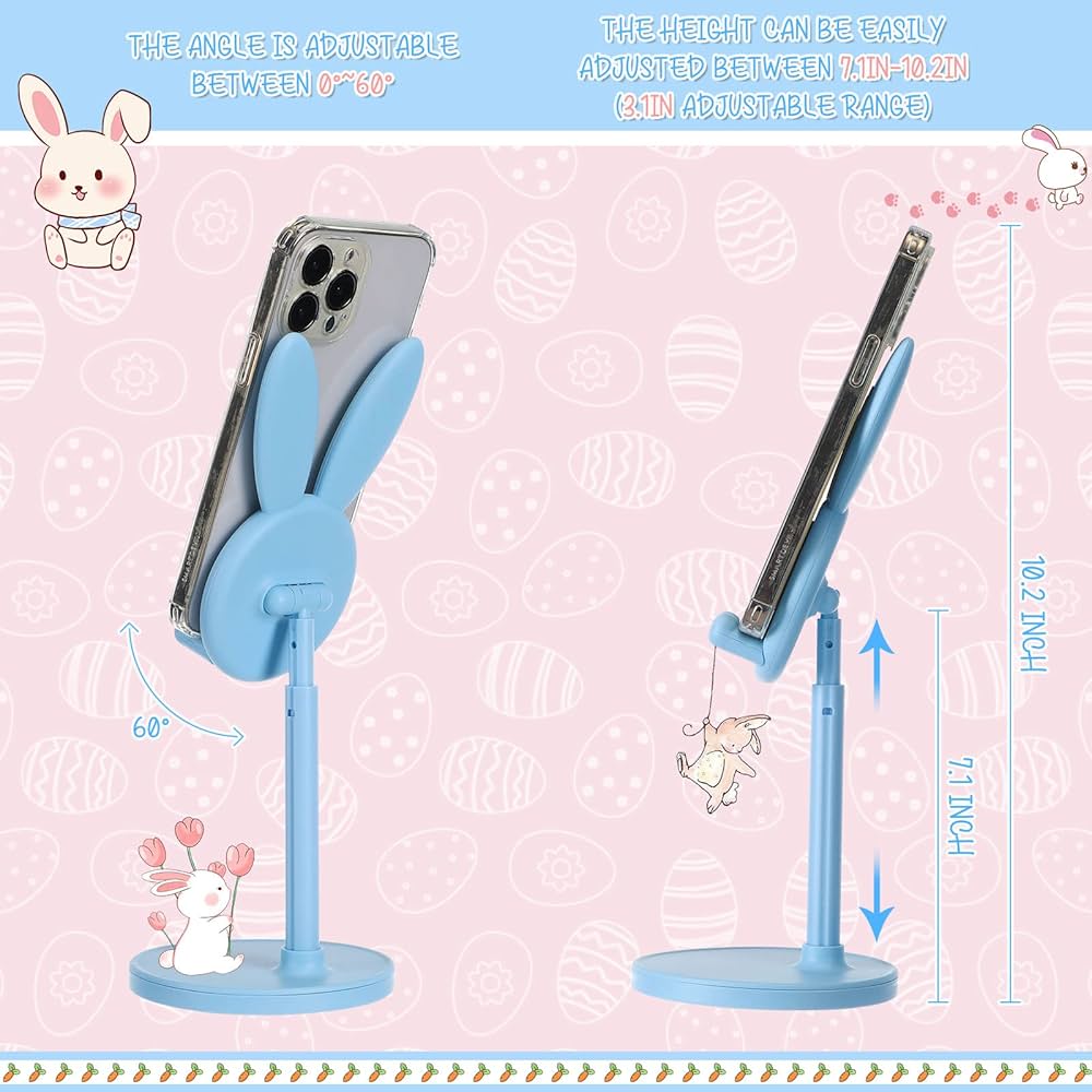 The Hot Selling Cute Bunny Telescopic Desktop Phone Holder